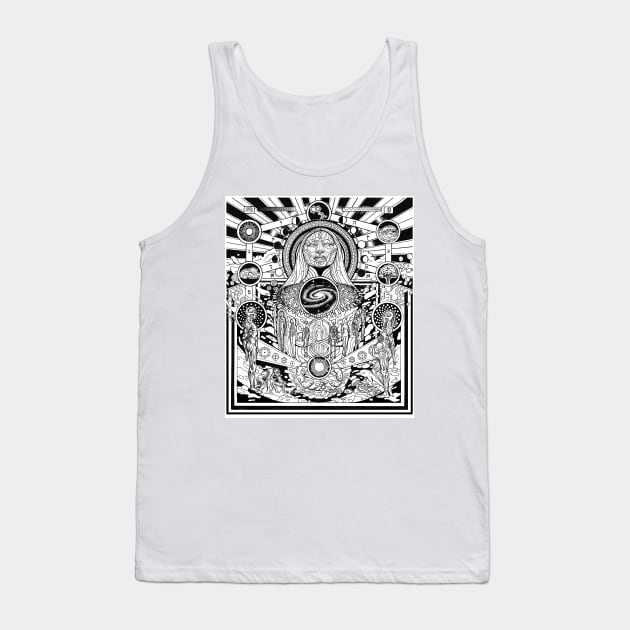 Cosmic Unity Tank Top by Luke Gray